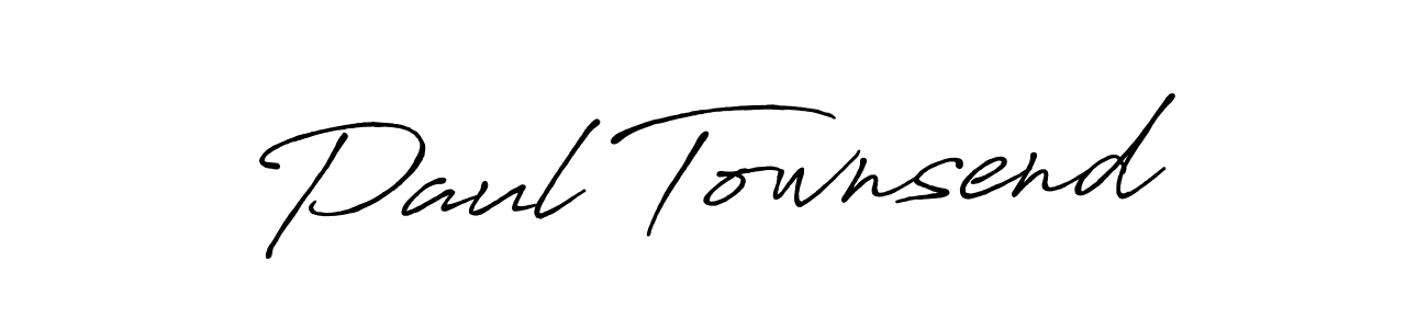 It looks lik you need a new signature style for name Paul Townsend. Design unique handwritten (Antro_Vectra_Bolder) signature with our free signature maker in just a few clicks. Paul Townsend signature style 7 images and pictures png