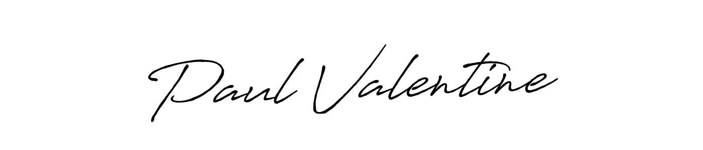 Also we have Paul Valentine name is the best signature style. Create professional handwritten signature collection using Antro_Vectra_Bolder autograph style. Paul Valentine signature style 7 images and pictures png