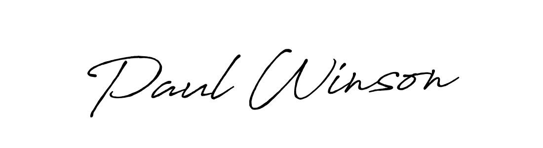 Antro_Vectra_Bolder is a professional signature style that is perfect for those who want to add a touch of class to their signature. It is also a great choice for those who want to make their signature more unique. Get Paul Winson name to fancy signature for free. Paul Winson signature style 7 images and pictures png