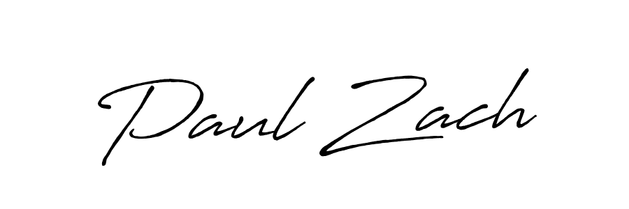How to make Paul Zach signature? Antro_Vectra_Bolder is a professional autograph style. Create handwritten signature for Paul Zach name. Paul Zach signature style 7 images and pictures png