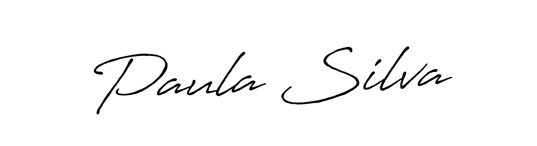 You should practise on your own different ways (Antro_Vectra_Bolder) to write your name (Paula Silva) in signature. don't let someone else do it for you. Paula Silva signature style 7 images and pictures png