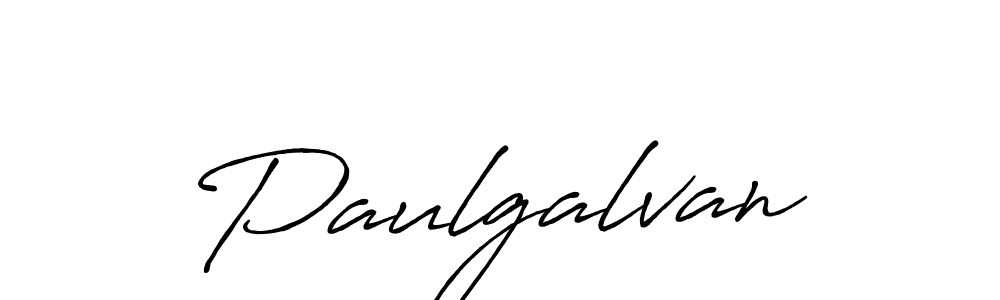 Once you've used our free online signature maker to create your best signature Antro_Vectra_Bolder style, it's time to enjoy all of the benefits that Paulgalvan name signing documents. Paulgalvan signature style 7 images and pictures png