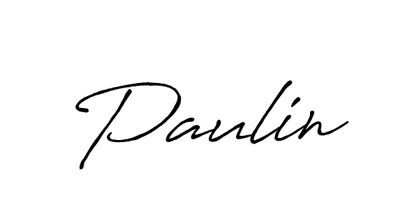 How to make Paulin signature? Antro_Vectra_Bolder is a professional autograph style. Create handwritten signature for Paulin name. Paulin signature style 7 images and pictures png