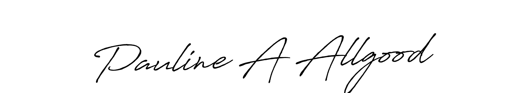 See photos of Pauline A Allgood official signature by Spectra . Check more albums & portfolios. Read reviews & check more about Antro_Vectra_Bolder font. Pauline A Allgood signature style 7 images and pictures png