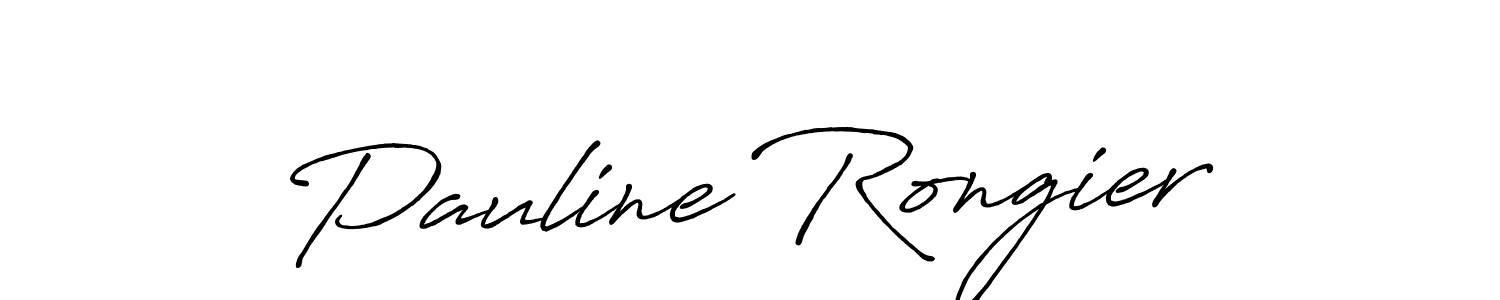 You can use this online signature creator to create a handwritten signature for the name Pauline Rongier. This is the best online autograph maker. Pauline Rongier signature style 7 images and pictures png