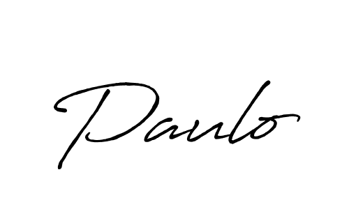 How to make Paulo signature? Antro_Vectra_Bolder is a professional autograph style. Create handwritten signature for Paulo name. Paulo signature style 7 images and pictures png