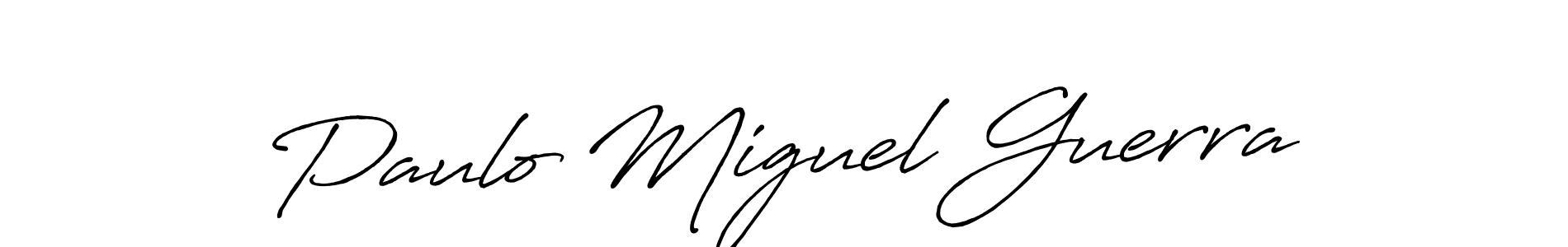 You can use this online signature creator to create a handwritten signature for the name Paulo Miguel Guerra. This is the best online autograph maker. Paulo Miguel Guerra signature style 7 images and pictures png