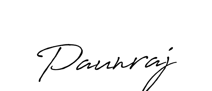 You should practise on your own different ways (Antro_Vectra_Bolder) to write your name (Paunraj) in signature. don't let someone else do it for you. Paunraj signature style 7 images and pictures png