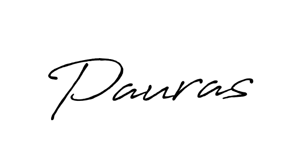 Make a beautiful signature design for name Pauras. Use this online signature maker to create a handwritten signature for free. Pauras signature style 7 images and pictures png