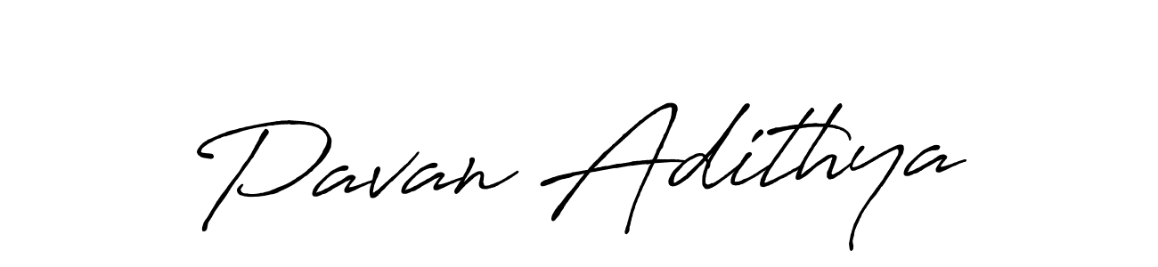 How to make Pavan Adithya signature? Antro_Vectra_Bolder is a professional autograph style. Create handwritten signature for Pavan Adithya name. Pavan Adithya signature style 7 images and pictures png