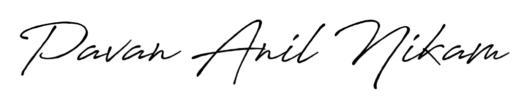 Antro_Vectra_Bolder is a professional signature style that is perfect for those who want to add a touch of class to their signature. Get Pavan Anil Nikam name fancy signature for free. Pavan Anil Nikam signature style 7 images and pictures png