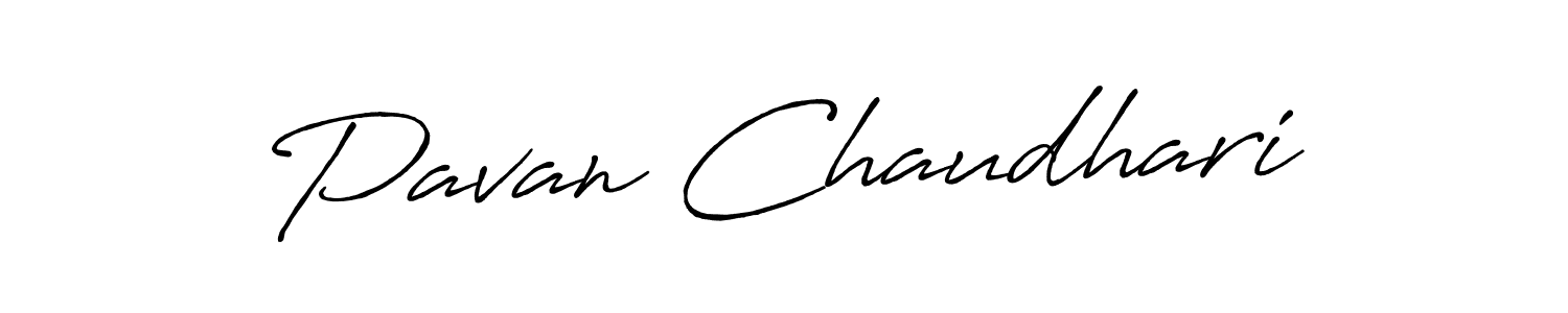 How to make Pavan Chaudhari signature? Antro_Vectra_Bolder is a professional autograph style. Create handwritten signature for Pavan Chaudhari name. Pavan Chaudhari signature style 7 images and pictures png