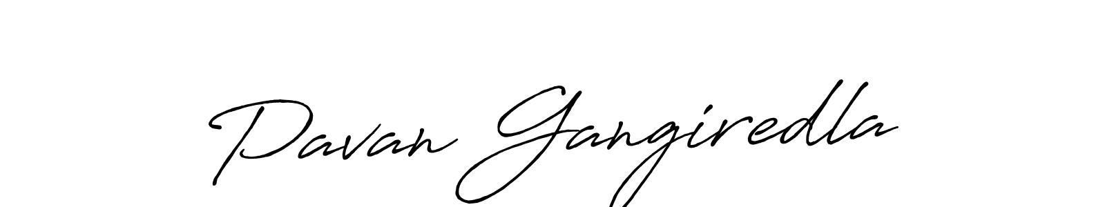 It looks lik you need a new signature style for name Pavan Gangiredla. Design unique handwritten (Antro_Vectra_Bolder) signature with our free signature maker in just a few clicks. Pavan Gangiredla signature style 7 images and pictures png