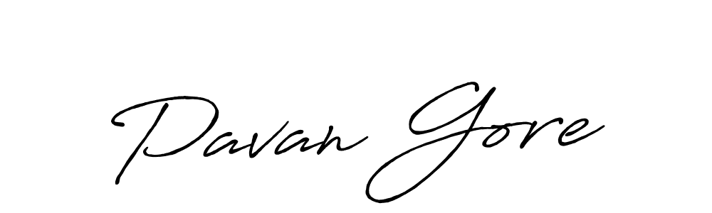 Make a short Pavan Gore signature style. Manage your documents anywhere anytime using Antro_Vectra_Bolder. Create and add eSignatures, submit forms, share and send files easily. Pavan Gore signature style 7 images and pictures png