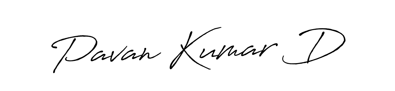 Pavan Kumar D stylish signature style. Best Handwritten Sign (Antro_Vectra_Bolder) for my name. Handwritten Signature Collection Ideas for my name Pavan Kumar D. Pavan Kumar D signature style 7 images and pictures png