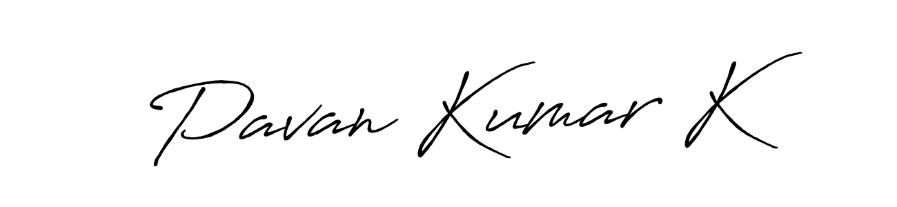 Antro_Vectra_Bolder is a professional signature style that is perfect for those who want to add a touch of class to their signature. It is also a great choice for those who want to make their signature more unique. Get Pavan Kumar K name to fancy signature for free. Pavan Kumar K signature style 7 images and pictures png