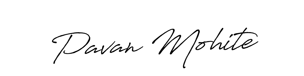 Also You can easily find your signature by using the search form. We will create Pavan Mohite name handwritten signature images for you free of cost using Antro_Vectra_Bolder sign style. Pavan Mohite signature style 7 images and pictures png