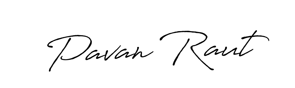 How to make Pavan Raut signature? Antro_Vectra_Bolder is a professional autograph style. Create handwritten signature for Pavan Raut name. Pavan Raut signature style 7 images and pictures png