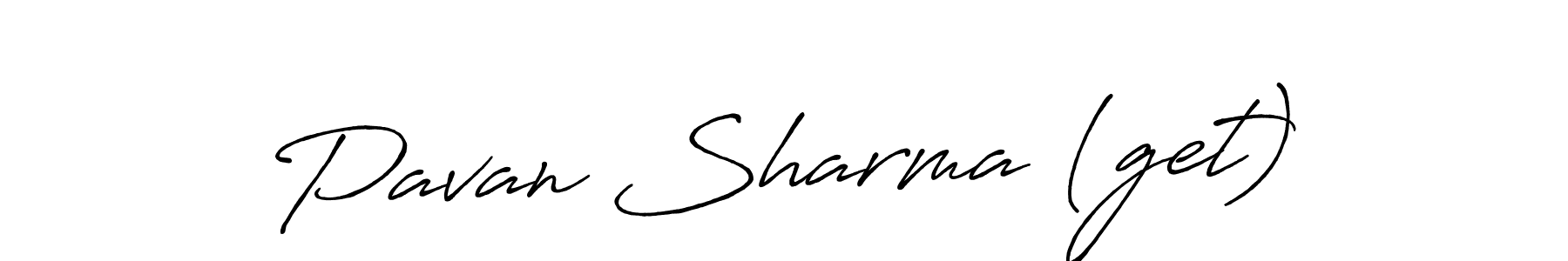 Create a beautiful signature design for name Pavan Sharma (get). With this signature (Antro_Vectra_Bolder) fonts, you can make a handwritten signature for free. Pavan Sharma (get) signature style 7 images and pictures png