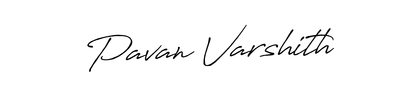 Once you've used our free online signature maker to create your best signature Antro_Vectra_Bolder style, it's time to enjoy all of the benefits that Pavan Varshith name signing documents. Pavan Varshith signature style 7 images and pictures png