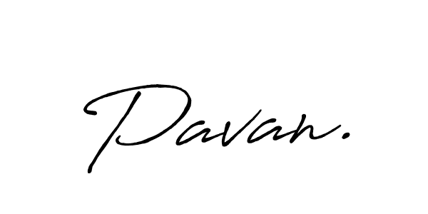 Pavan. stylish signature style. Best Handwritten Sign (Antro_Vectra_Bolder) for my name. Handwritten Signature Collection Ideas for my name Pavan.. Pavan. signature style 7 images and pictures png