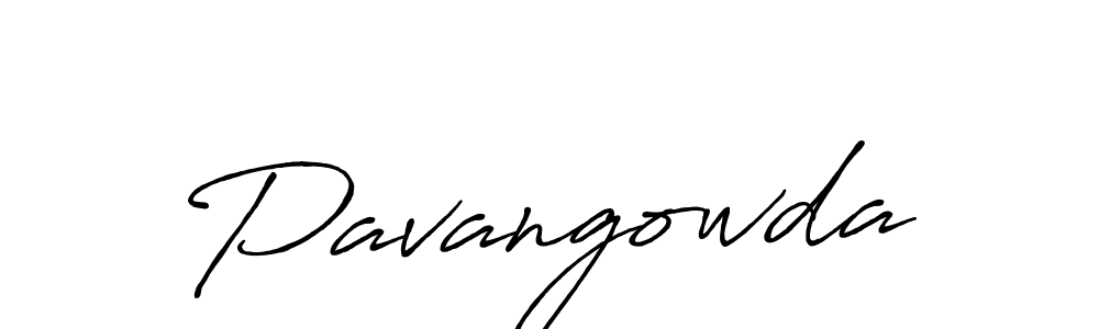 How to Draw Pavangowda signature style? Antro_Vectra_Bolder is a latest design signature styles for name Pavangowda. Pavangowda signature style 7 images and pictures png