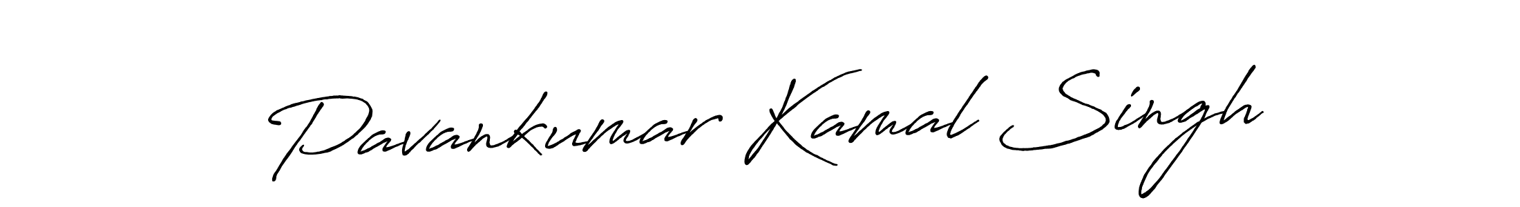 How to make Pavankumar Kamal Singh signature? Antro_Vectra_Bolder is a professional autograph style. Create handwritten signature for Pavankumar Kamal Singh name. Pavankumar Kamal Singh signature style 7 images and pictures png