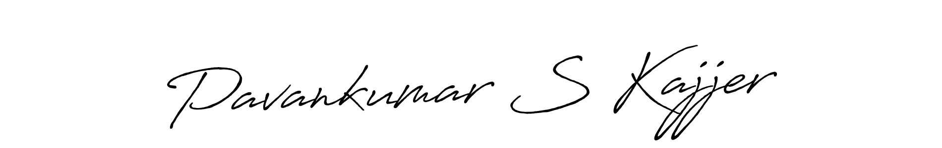 Make a beautiful signature design for name Pavankumar S Kajjer. With this signature (Antro_Vectra_Bolder) style, you can create a handwritten signature for free. Pavankumar S Kajjer signature style 7 images and pictures png