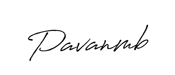 Make a beautiful signature design for name Pavanmb. Use this online signature maker to create a handwritten signature for free. Pavanmb signature style 7 images and pictures png