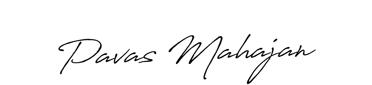 Also we have Pavas Mahajan name is the best signature style. Create professional handwritten signature collection using Antro_Vectra_Bolder autograph style. Pavas Mahajan signature style 7 images and pictures png