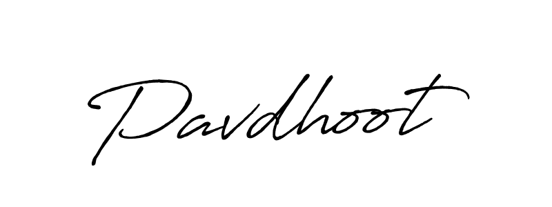 Design your own signature with our free online signature maker. With this signature software, you can create a handwritten (Antro_Vectra_Bolder) signature for name Pavdhoot. Pavdhoot signature style 7 images and pictures png
