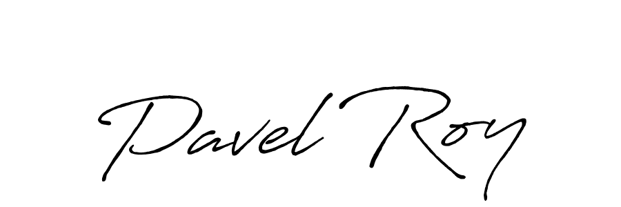 Make a beautiful signature design for name Pavel Roy. With this signature (Antro_Vectra_Bolder) style, you can create a handwritten signature for free. Pavel Roy signature style 7 images and pictures png