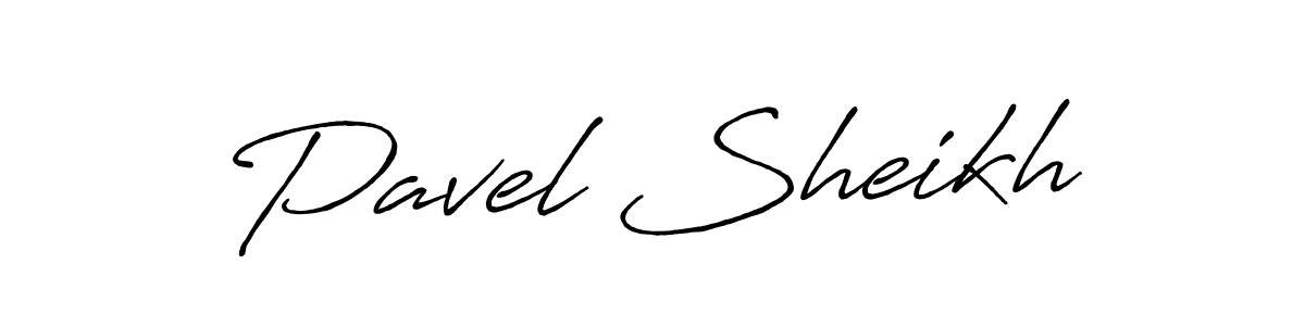 Also we have Pavel Sheikh name is the best signature style. Create professional handwritten signature collection using Antro_Vectra_Bolder autograph style. Pavel Sheikh signature style 7 images and pictures png