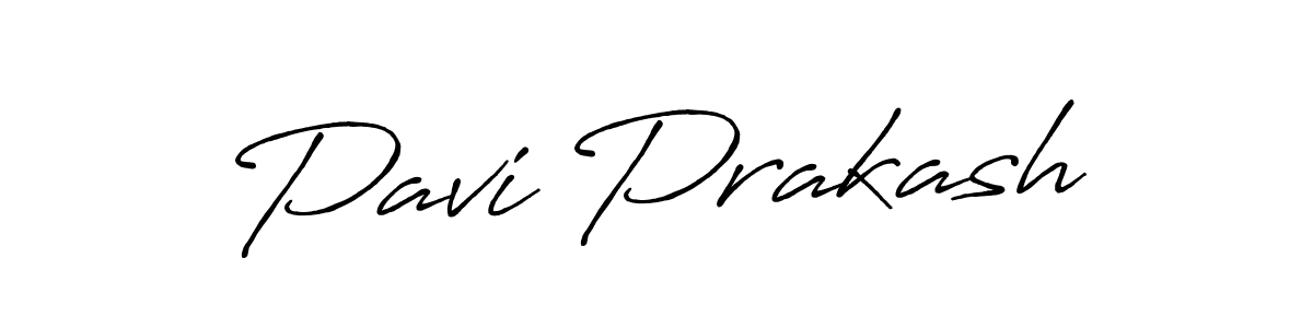 Design your own signature with our free online signature maker. With this signature software, you can create a handwritten (Antro_Vectra_Bolder) signature for name Pavi Prakash. Pavi Prakash signature style 7 images and pictures png