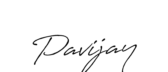 Create a beautiful signature design for name Pavijay. With this signature (Antro_Vectra_Bolder) fonts, you can make a handwritten signature for free. Pavijay signature style 7 images and pictures png