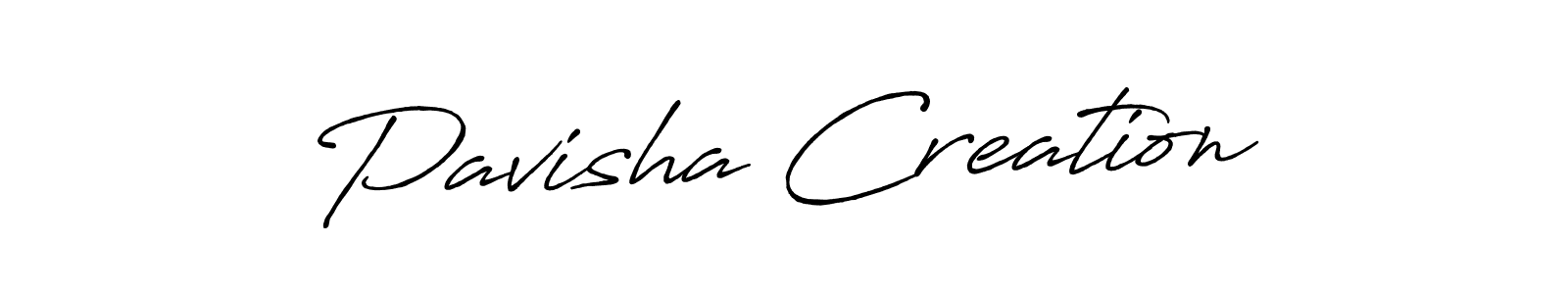 Make a beautiful signature design for name Pavisha Creation. Use this online signature maker to create a handwritten signature for free. Pavisha Creation signature style 7 images and pictures png