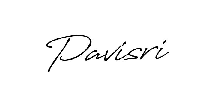 Design your own signature with our free online signature maker. With this signature software, you can create a handwritten (Antro_Vectra_Bolder) signature for name Pavisri. Pavisri signature style 7 images and pictures png