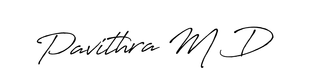 Also You can easily find your signature by using the search form. We will create Pavithra M D name handwritten signature images for you free of cost using Antro_Vectra_Bolder sign style. Pavithra M D signature style 7 images and pictures png