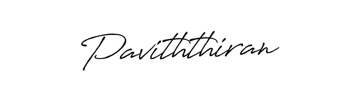 Create a beautiful signature design for name Paviththiran. With this signature (Antro_Vectra_Bolder) fonts, you can make a handwritten signature for free. Paviththiran signature style 7 images and pictures png