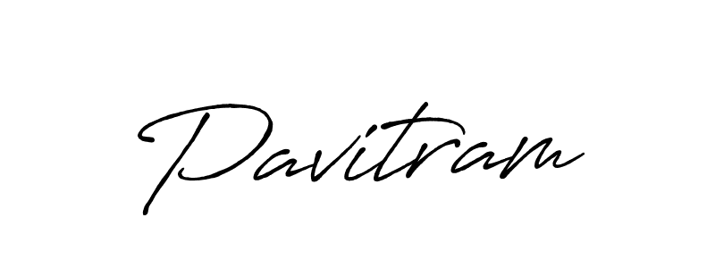 Pavitram stylish signature style. Best Handwritten Sign (Antro_Vectra_Bolder) for my name. Handwritten Signature Collection Ideas for my name Pavitram. Pavitram signature style 7 images and pictures png