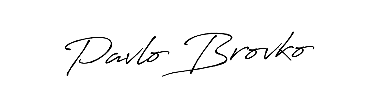 Also we have Pavlo Brovko name is the best signature style. Create professional handwritten signature collection using Antro_Vectra_Bolder autograph style. Pavlo Brovko signature style 7 images and pictures png