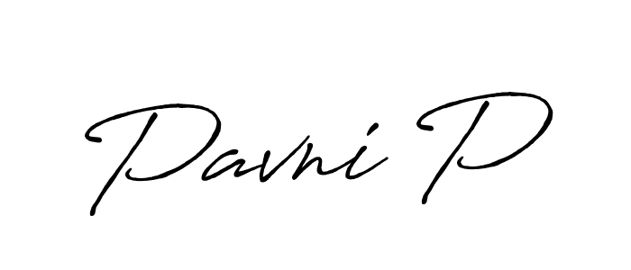 Make a beautiful signature design for name Pavni P. Use this online signature maker to create a handwritten signature for free. Pavni P signature style 7 images and pictures png