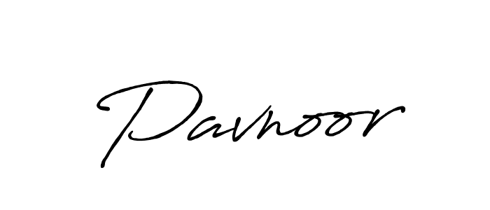 How to make Pavnoor name signature. Use Antro_Vectra_Bolder style for creating short signs online. This is the latest handwritten sign. Pavnoor signature style 7 images and pictures png