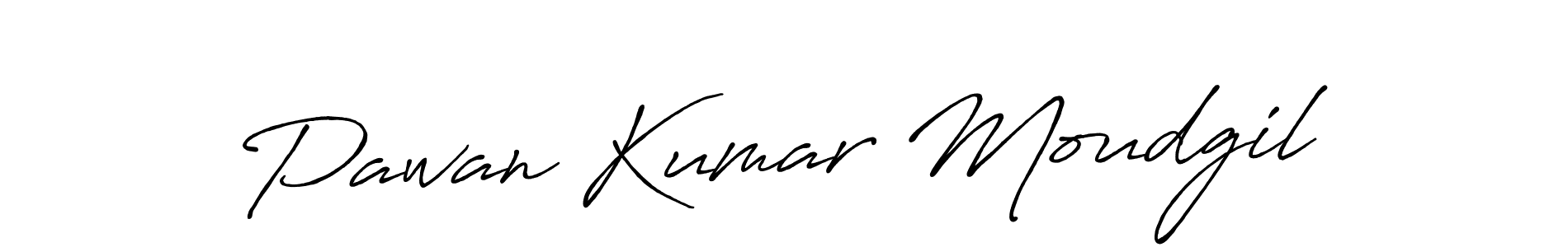 Make a beautiful signature design for name Pawan Kumar Moudgil. Use this online signature maker to create a handwritten signature for free. Pawan Kumar Moudgil signature style 7 images and pictures png