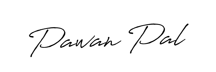 Use a signature maker to create a handwritten signature online. With this signature software, you can design (Antro_Vectra_Bolder) your own signature for name Pawan Pal. Pawan Pal signature style 7 images and pictures png