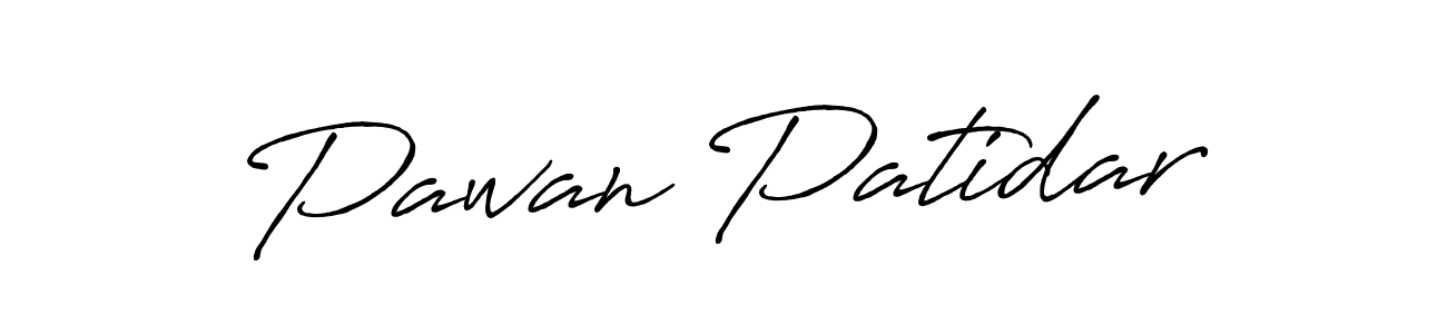 Antro_Vectra_Bolder is a professional signature style that is perfect for those who want to add a touch of class to their signature. It is also a great choice for those who want to make their signature more unique. Get Pawan Patidar name to fancy signature for free. Pawan Patidar signature style 7 images and pictures png