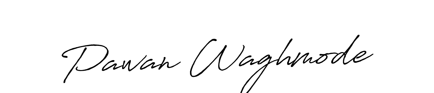 Make a beautiful signature design for name Pawan Waghmode. Use this online signature maker to create a handwritten signature for free. Pawan Waghmode signature style 7 images and pictures png