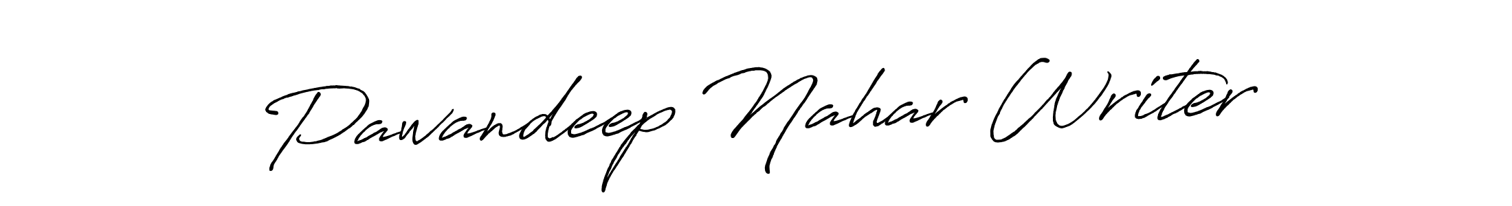 You should practise on your own different ways (Antro_Vectra_Bolder) to write your name (Pawandeep Nahar Writer) in signature. don't let someone else do it for you. Pawandeep Nahar Writer signature style 7 images and pictures png