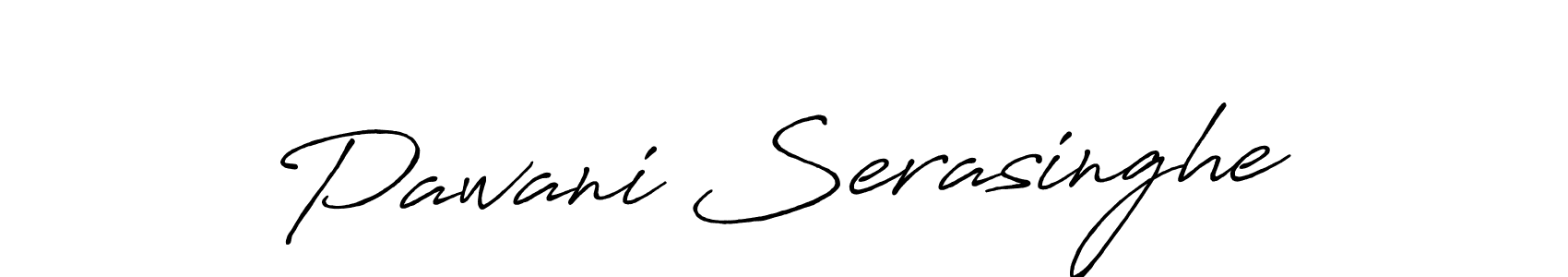 Make a beautiful signature design for name Pawani Serasinghe. Use this online signature maker to create a handwritten signature for free. Pawani Serasinghe signature style 7 images and pictures png