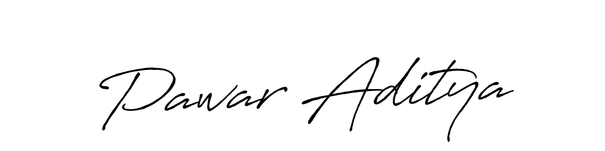 Make a beautiful signature design for name Pawar Aditya. Use this online signature maker to create a handwritten signature for free. Pawar Aditya signature style 7 images and pictures png